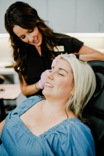 person getting botox